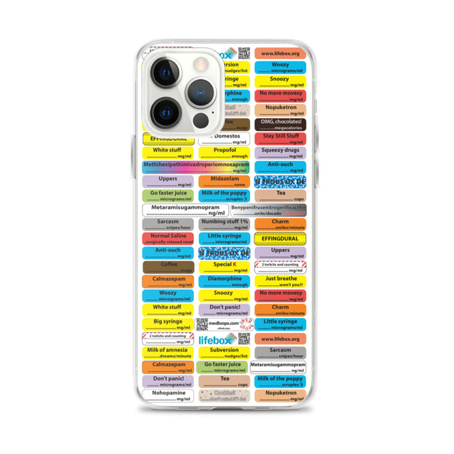 iPhone Case: Comedy anaesthesia style