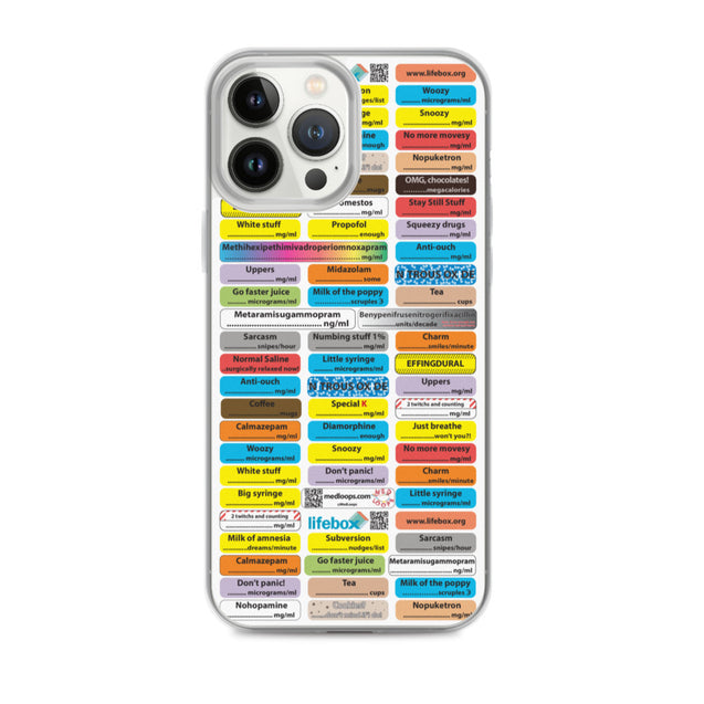 iPhone Case: Comedy anaesthesia style