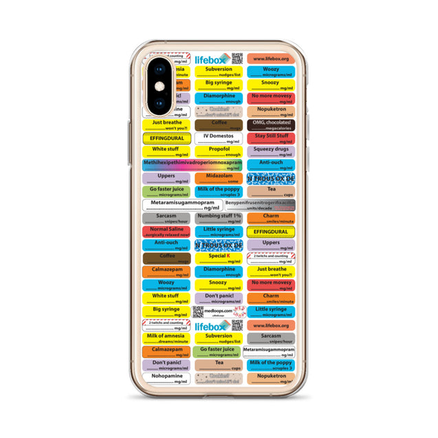 iPhone Case: Comedy anaesthesia style