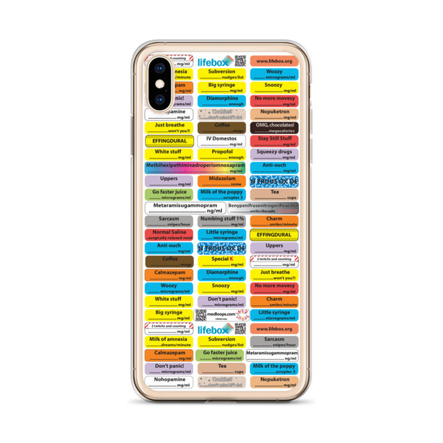 iPhone Case: Comedy anaesthesia style