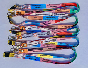 Anaesthetic Lanyard 5 pack UK version - MedLoops