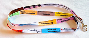 Anesthesia Lanyard 5 pack US version - MedLoops