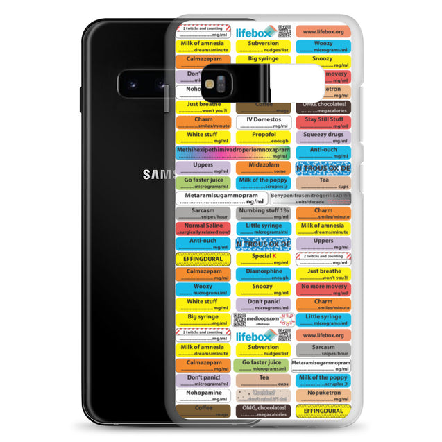 Samsung Case: Comedy anaesthesia style